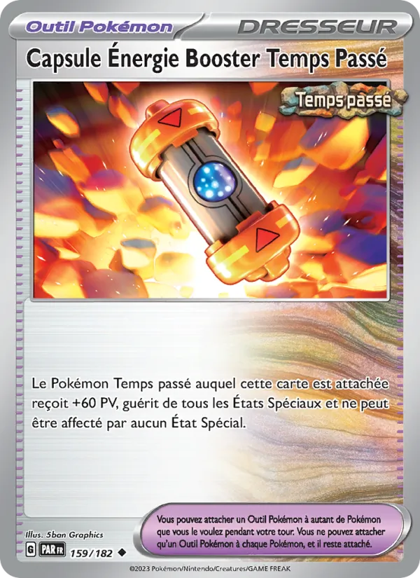 Capsule Énergie Booster Temps Passé