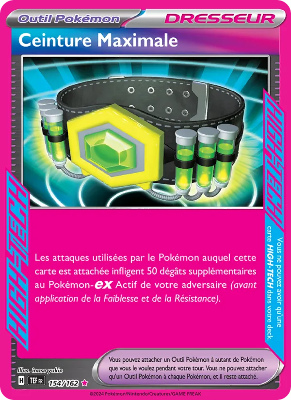 Ceinture Maximale
