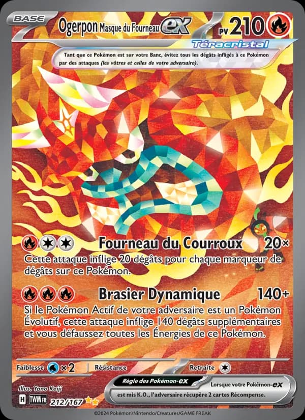 Ogerpon Masque du Fourneau-ex