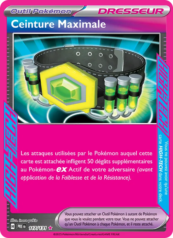 Ceinture Maximale