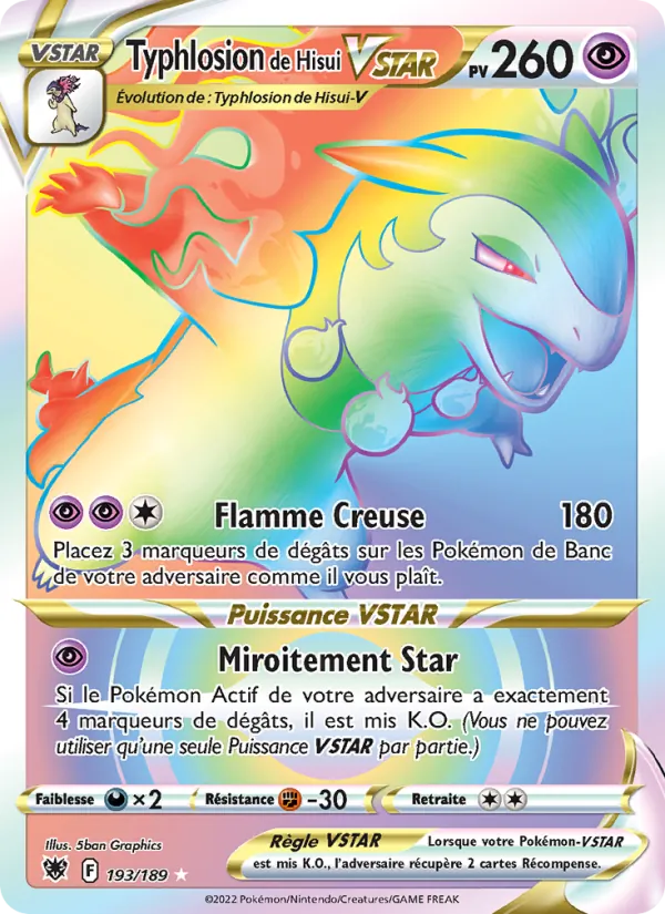 Typhlosion de Hisui VSTAR