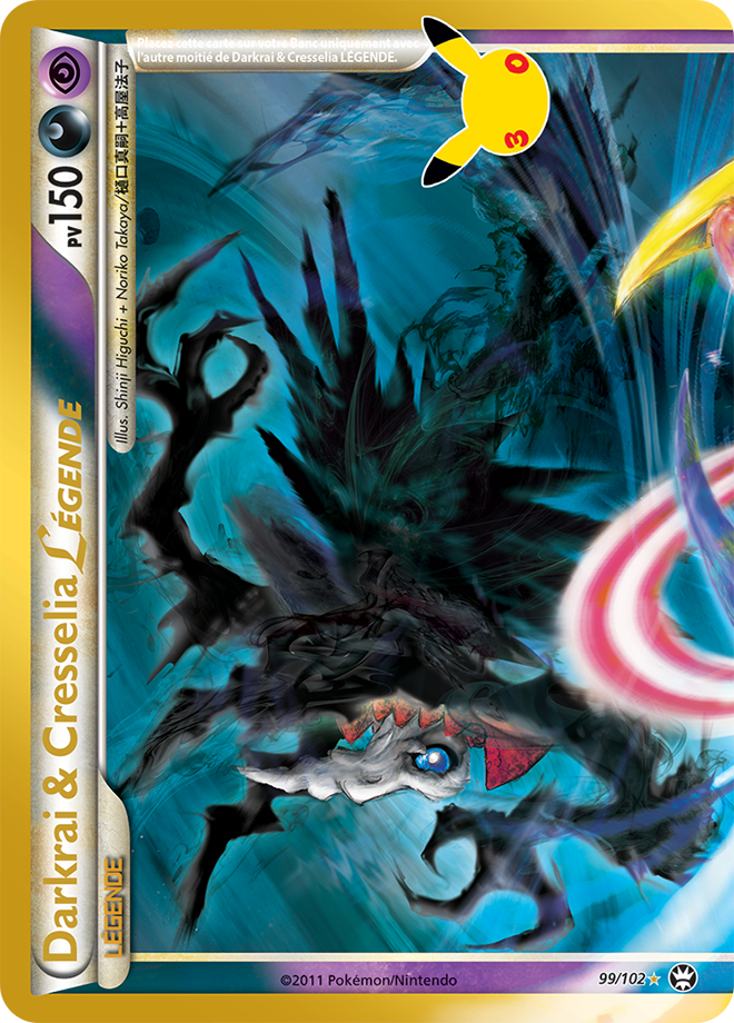 Darkrai & Cresselia LÉGENDE 019