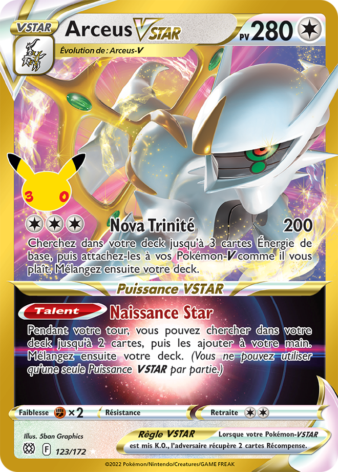 Arceus-VSTAR 123/172