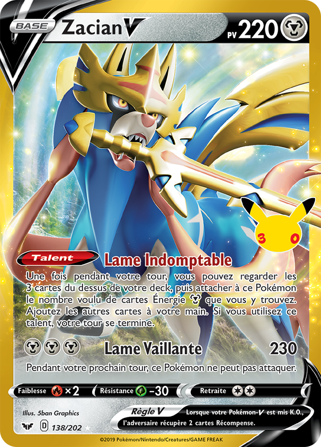 Zacian-V 138/202